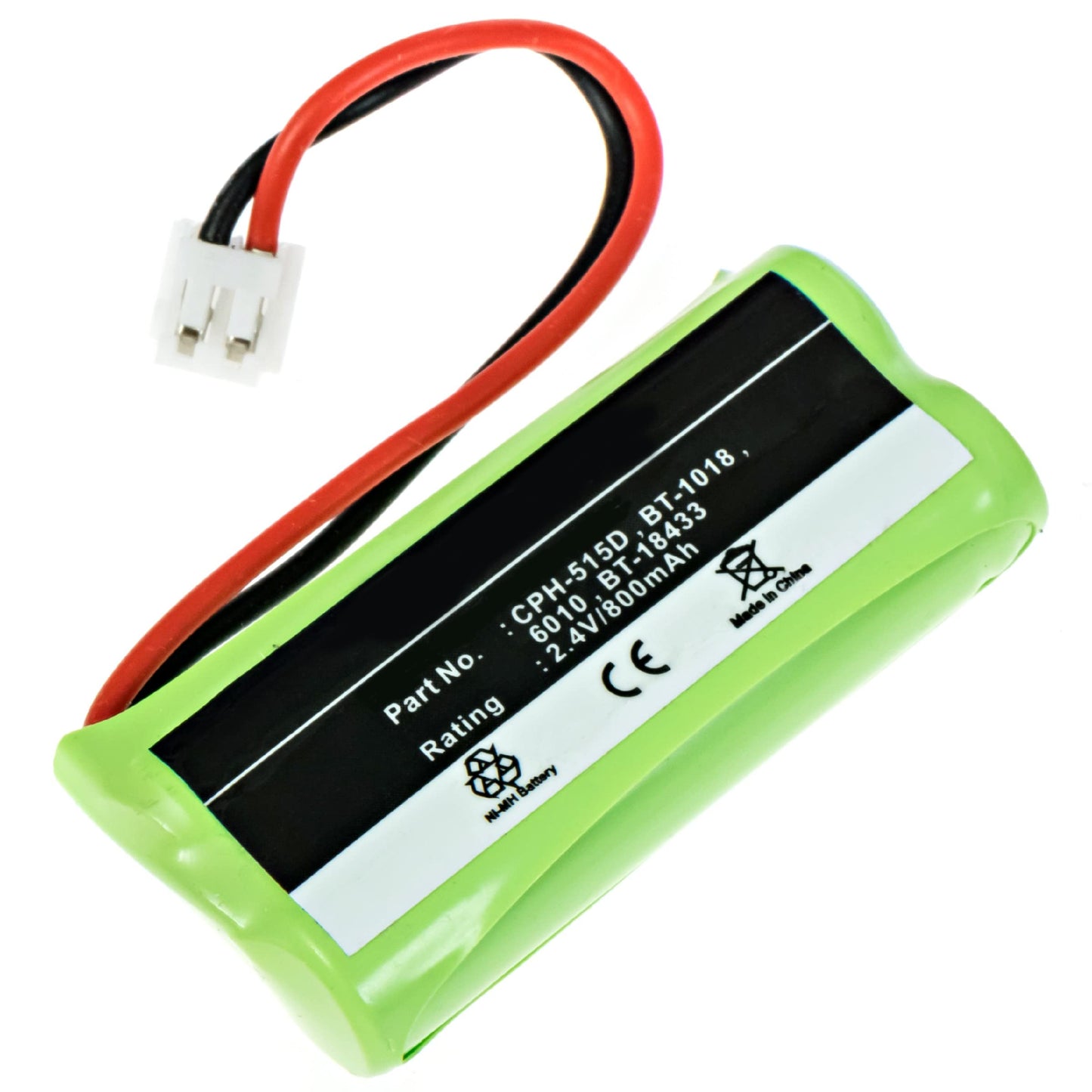 Vtech 6042 Cordless Phone Battery 1X2AAA/D - 2.4 Volt, Ni-MH 750mAh - Replacement Battery