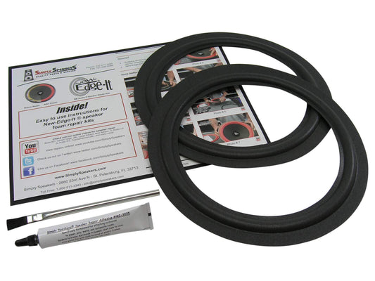 Technics 10 Inch Foam Speaker Repair Kit FSK-10F (Pair)