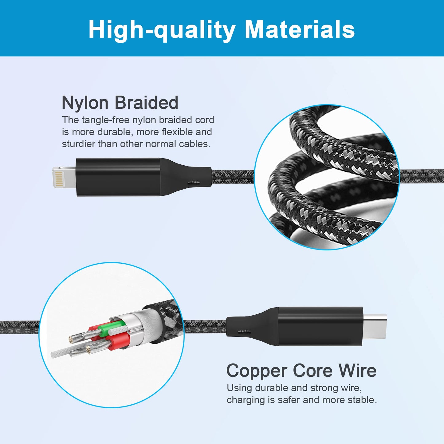 Extra Long iPhone 13 USB C Charger Cable 26FT/8M, [Apple MFi Certified] USB-C to Lightning Cable, Power Delivery Fast Charging iPhone Cord for iPhone…