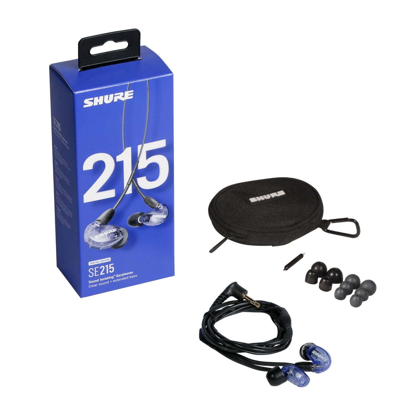 Shure SE215 SPE PRO Sound Isolating Wired Earbuds - Purple