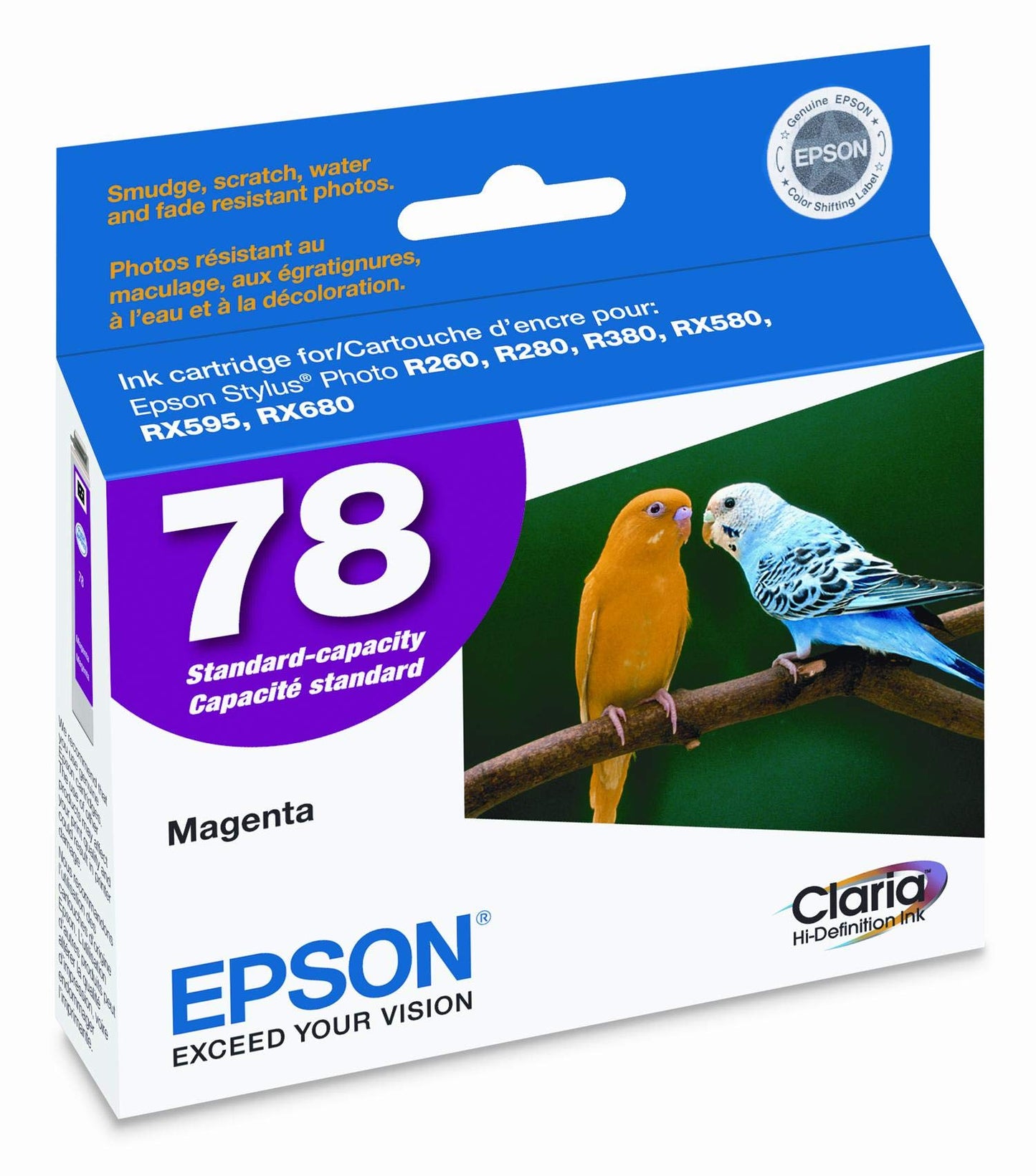 Epson America T078320 Claria Hi Def Ink Magenta