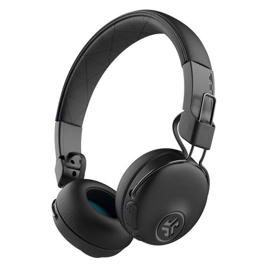 JLab Studio ANC On-Ear Wireless Headphones, Black, 34+ Hour Bluetooth 5 Playtime, 28+ Hour with Active Noise Cancellation, EQ3 Custom Sound…