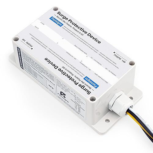 FHSPD140 Whole House Surge Protector FS140 Whole House Surge Protection Device Rated for 140,000 Amps, Whole Home Surge Protector, Indoor/Outdoor Use