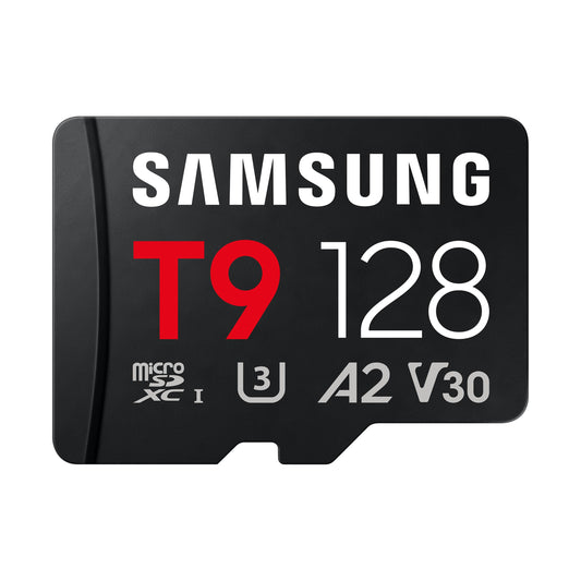 Samsung microSDXC T9 128GB, Transfer Speeds Up to 200MB/s