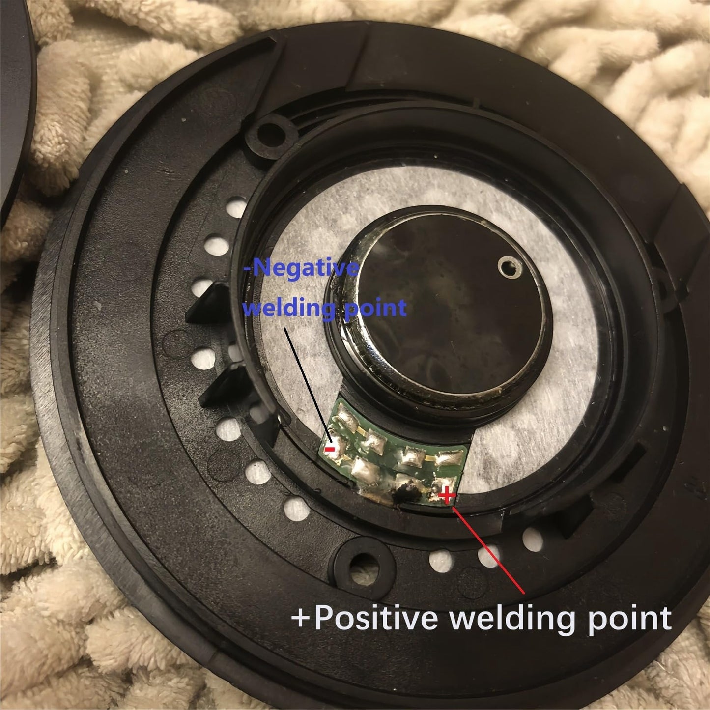 Rillpac 1 Pair Replacement Repair Part 32ohm 40mm Headphone Speaker Driver for Onkyo ES-FC300 Headphones DIY Headphone Driver 40mm Titanium Drivers…