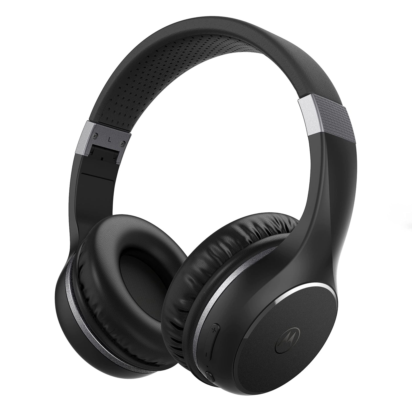 Motorola Sound Moto XT220 Bluetooth Wireless Headphones with Microphone, in-Line Control for Calls - Foldable Over-Ear Head Phones, Adjustable
