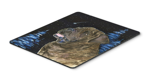 Caroline's Treasures SS8463MP "Starry Night Mastiff Mouse Pad, Hot Pad or Trivet" for Home Office Gaming Working Computers Laptop Mouse Mat,Washable