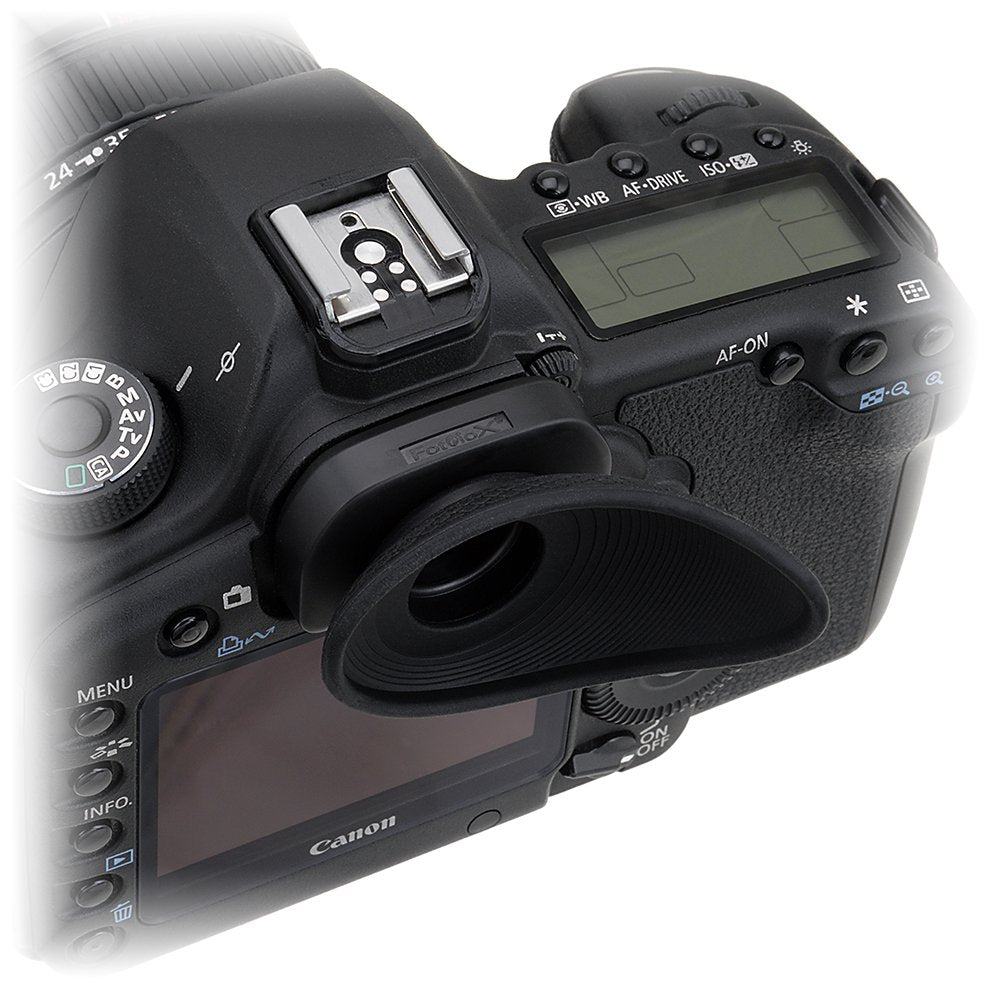 EyeVenger Eyecup Kit from Fotodiox Pro for Canon Professional DSLR Cameras - Individually Designed Left & Right Eyecups for Canon Pro DSLR Cameras