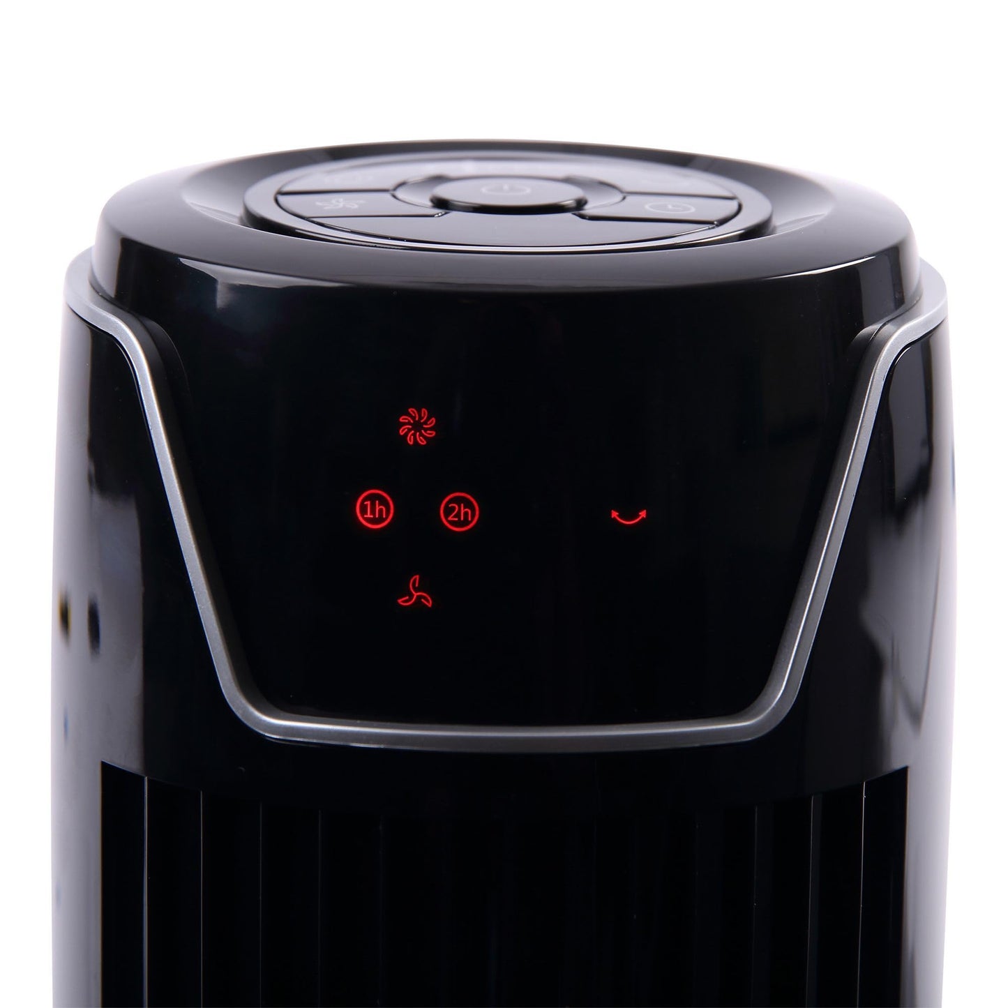 Alera 36" 3-Speed Oscillating Tower Fan With Remote Control, Plastic, Black