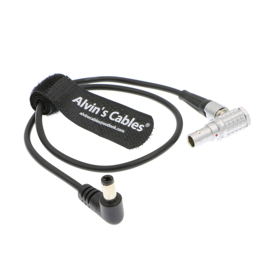 Alvin's Cables DC Right Angle to 2 Pin Male Cable for Teradek Bolt Transmitter, Z-CAM E2 Flagship Series Cameras (E2-S6/E2-F6/E2-F8) from Tilta