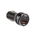 XPEED by CHARGEWORX USB C Car Charger: 36W 2-Port Type C Adapter with 18W Power Delivery & 18W QC 3.0 | Compatible with iPhone 11/11 Pro/Max, iPad