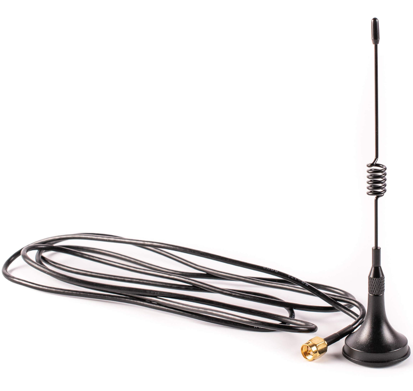 Electrodepot 433 MHz Unity Gain Omni 6-Inch Antenna with Magnetic Base and Male SMA Connector Kit - 50 Ohms Impedance for Garage Gate Door Opener