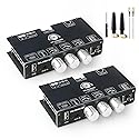2PCS TW100U 100W Mono Bluetooth 5.3 Amplifier Board with TWS, TPA3116D2 Chip, DC 12-24V Input, Built-in Boost to 19V/24V, AUX/USB/Bluetooth Input