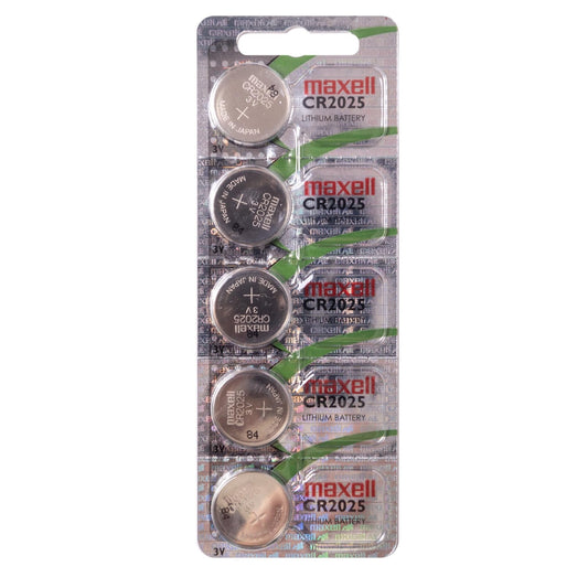 Maxell Cr2025 - 3V 5 Pack