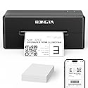 Rongta 4x6 Bluetooth Thermal Shipping Label Printer, Wireless Shipping Label Maker for Amazon FBA, Ebay, Shopify, FedEx | Compatible