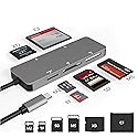USB C XD Picture Card Reader, Type C (5Gps) High Speed TF/SD/MS/M2/XD/CF 6 in 1 Camera Card Reader, USB C XD Memory Card Reader Supports Olympus