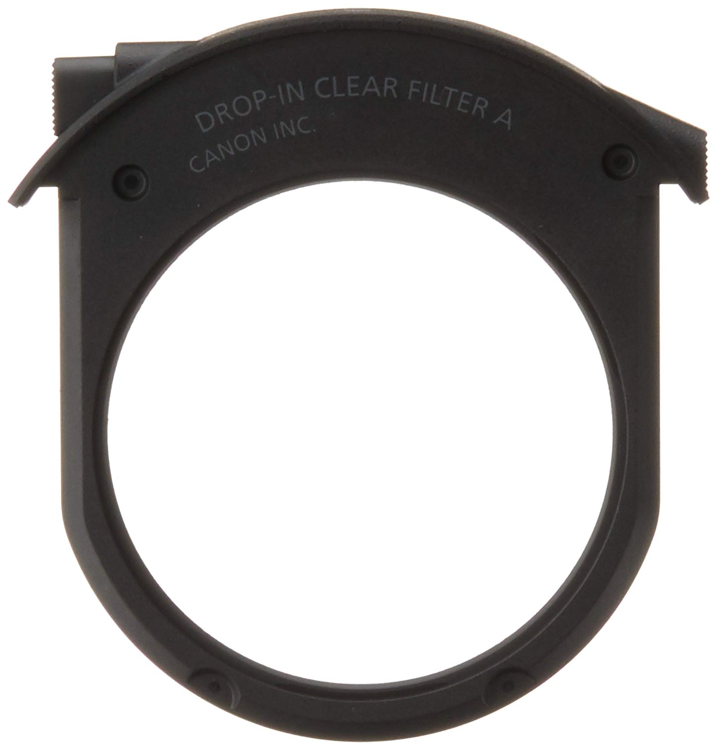 Canon Cameras US NEWDrop-in Clear Filter A, Black, full-size (3444C001)