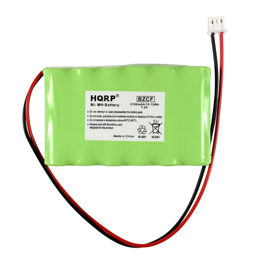 HQRP 2100mAh High Capacity Backup Battery for Honeywell ADT 300-03866 LYNXRCHKIT-SHA Lyric Controller, Lyric Keypad LCP500-L, OSA214, LCP500-4B…