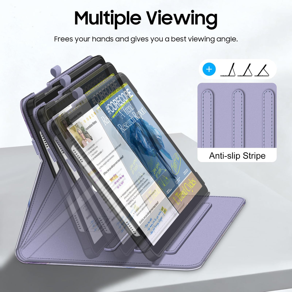 Fintie Multi-Angle Viewing Case for Samsung Galaxy Tab A11+/ A9+ 11 Inch