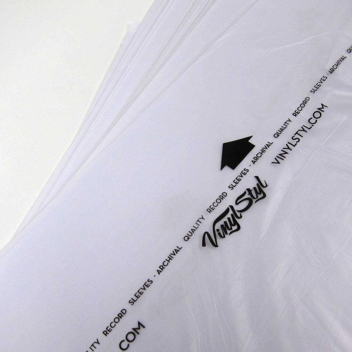 Vinyl STYL® VS-P-011 12 Inch Archival Inner Record Sleeves - HDPE - 50 Count