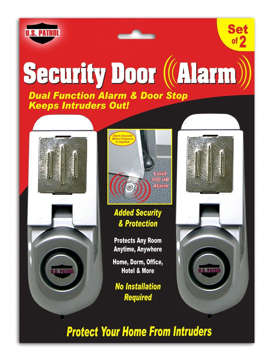 U.S. Patrol JB5536 Set/2 Security Door Alarm