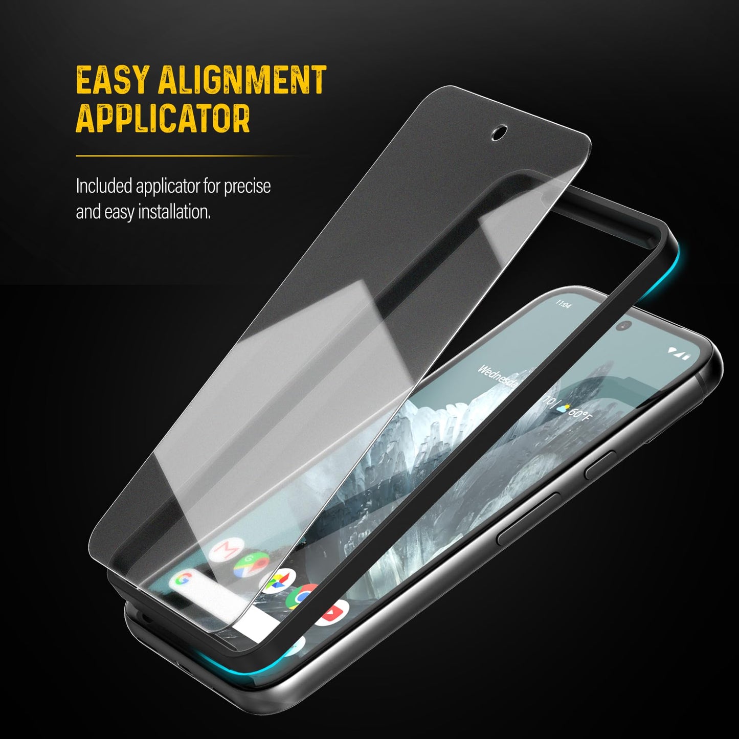 magglass for Google Pixel 10/10 Pro Matte Screen Protector (6.3") Anti-Glare Tempered Glass with Easy Applicator