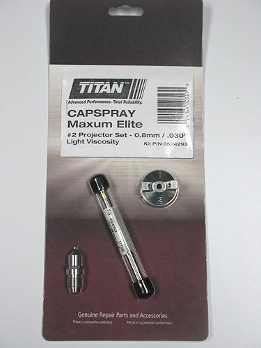 Titan CAPspray Maxum Elite #2 Projector Set 0.8mm/ .030in. #0524293
