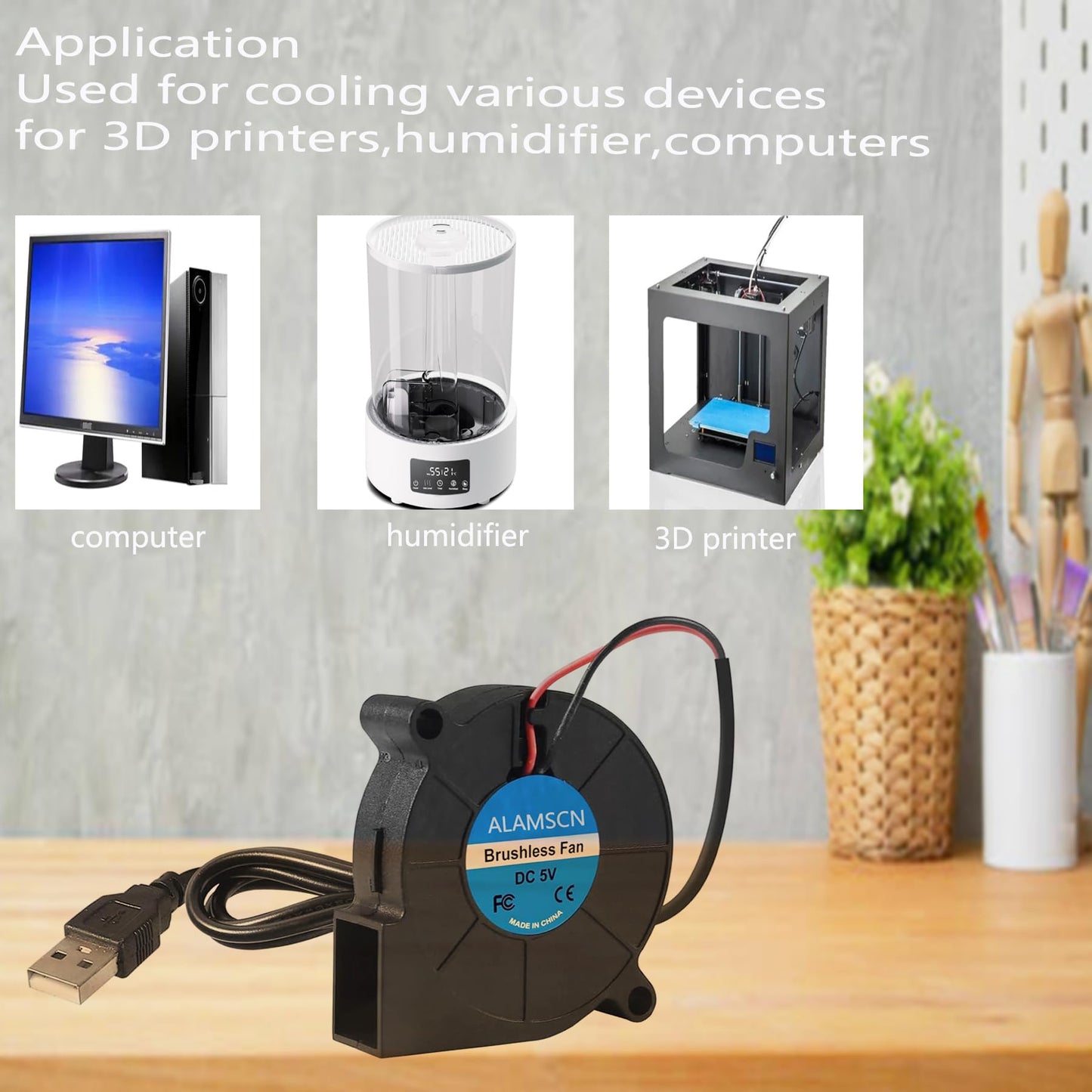 Fan 6pcs