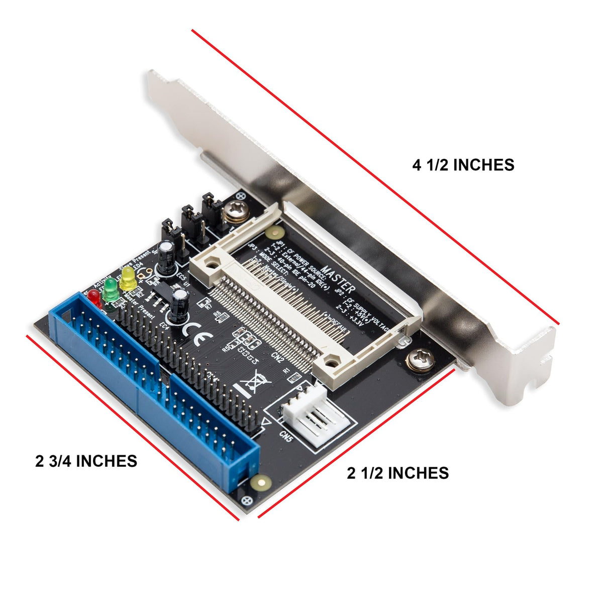 Syba IDE to CF Adapter, with Bracket