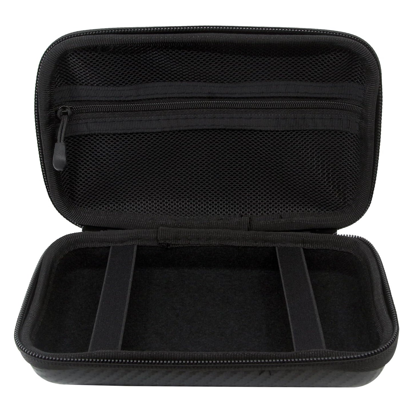 Cellet Hard EVA Case for External Hard Drive, Power Bank, Smartphones, Mesh Pockets (BLACK)