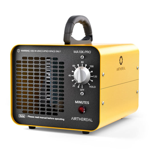 Airthereal MA10K-PRO Ozone Generator, 3500 Sq Ft, Yellow