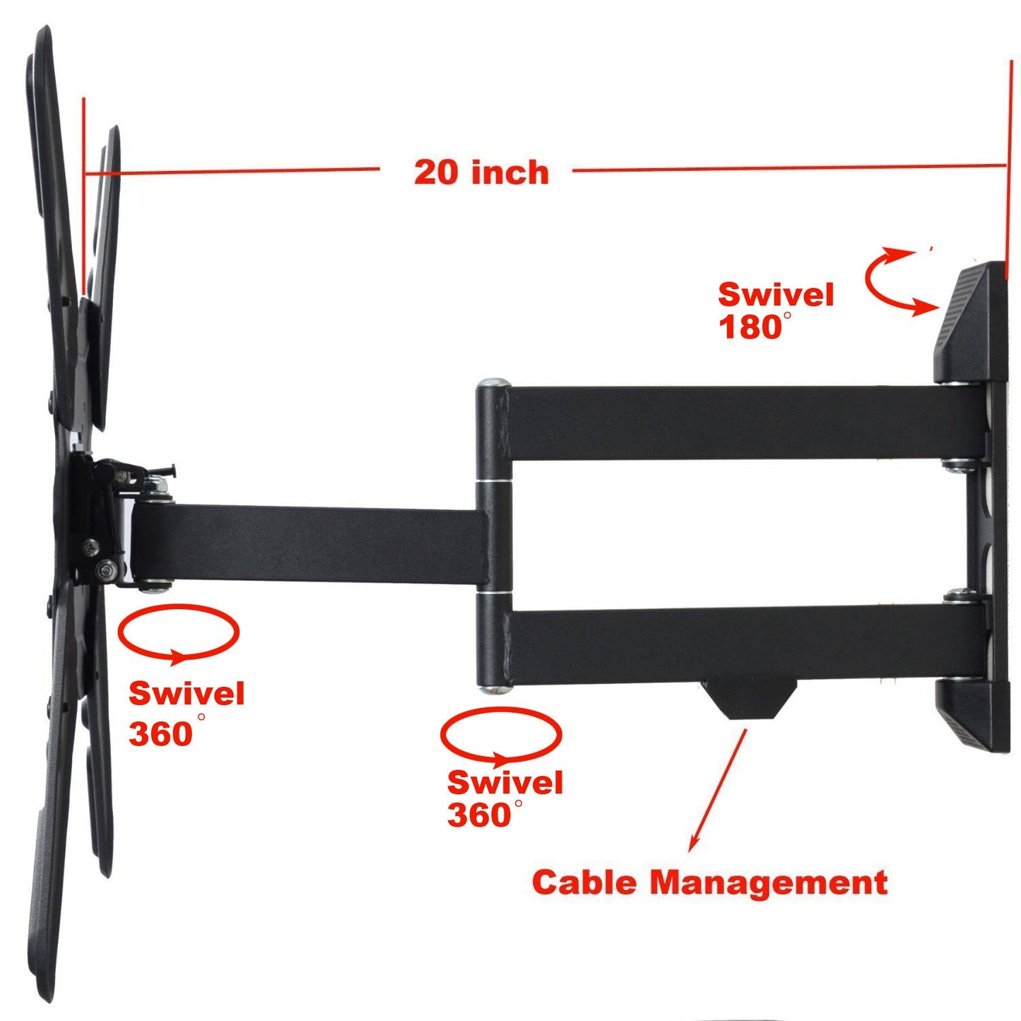 VideoSecu TV Wall Mount for Samsung UN46F7100AFXZA UN55F6400AFXZA UN50F6400AFXZA UN46F6400AFXZA UN50H5203AFXZA UN46H5203AFXZA UN55H6203AFXZA