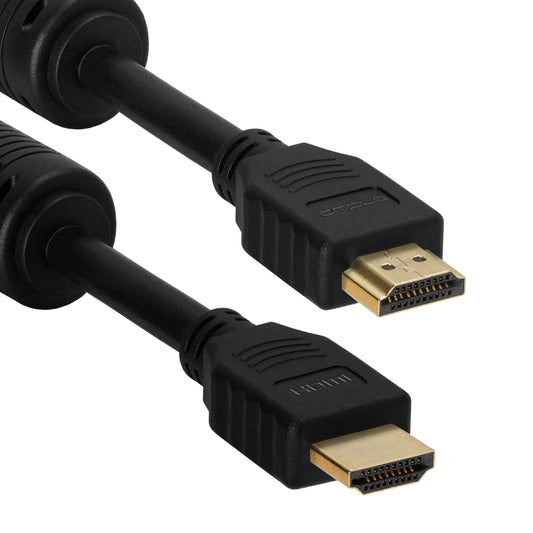 Cmple - HDMI Cable 15FT with Ferrite Cores - 28 AWG High Speed HDMI Cord with Ethernet, Supports (4K 60HZ, 1080p Full HD, UHD, Ultra HD, 3D, ARC