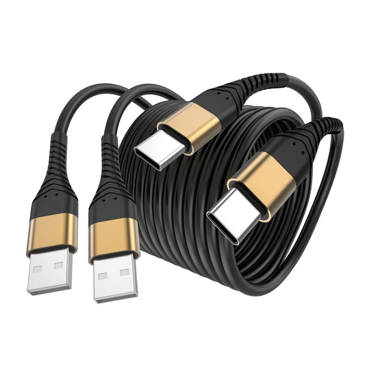 USB Type C Charger Cable Fast Charging 10ft,Extra Long 2Pack 10Foot USB A to USB-C Phone Charging Cord for Samsung Galaxy S20 S10 S10E S9 S8 Plus Note
