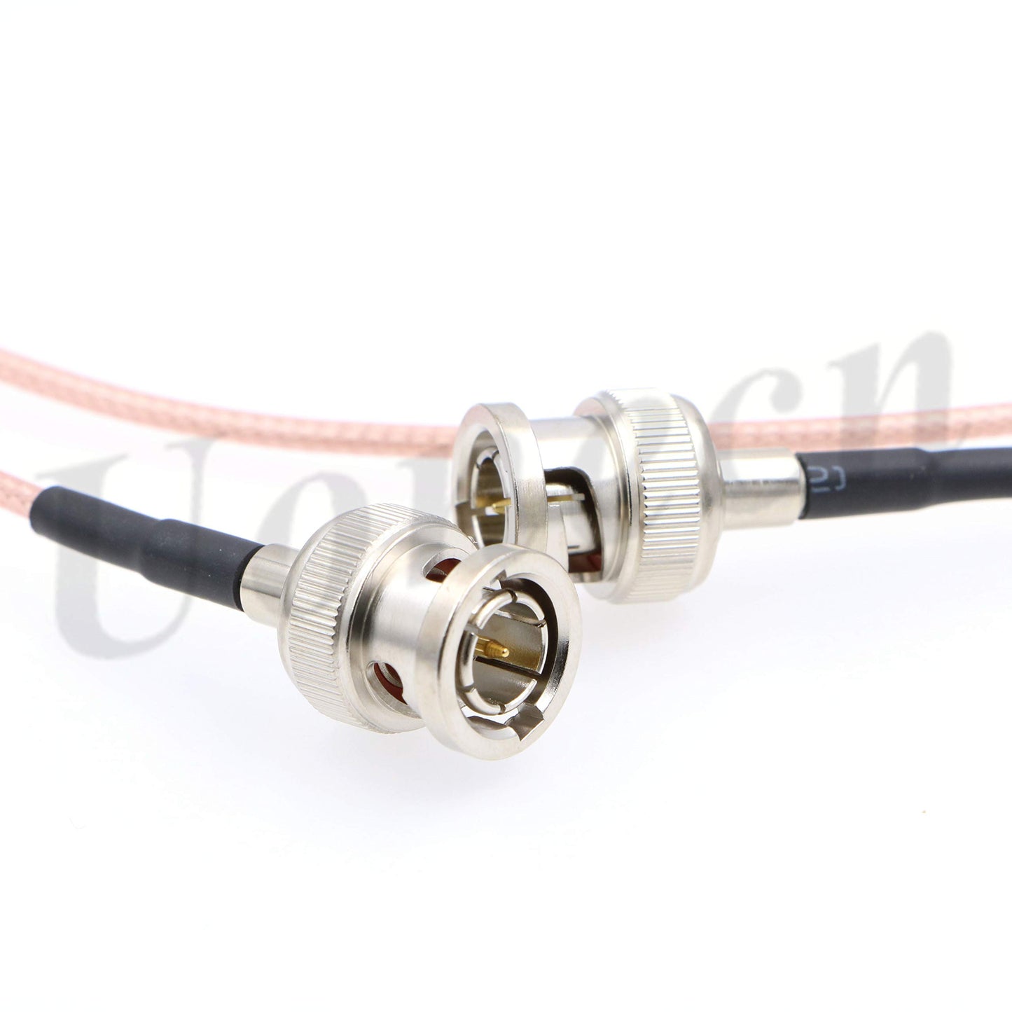 Uonecn MegaFlex HD-SDI Cable RG179 BNC Male to BNC 75ohm for Blackmagic HyperDeck Shuttle and BMCC BMPC Hyperdeck Cameras 1M