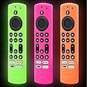 LEFXMOPHY 2023 Stick 4K Max Remote Cover for Toshiba and Insignia NSRCFNA21 CT-RC1US-21 CT95018 CTRC1US21, Silicone Protective 3-Pack Green Orange Hot