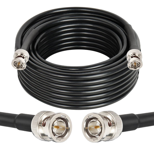 XRDS -RF 12G SDI Cables 25FT, SDI Video Cable 3G/6G/12G 75ohm BNC Male Cable Supports HD-SDI/3G/6G-SDI/4K/8K for Video Security Camera SDI Converter