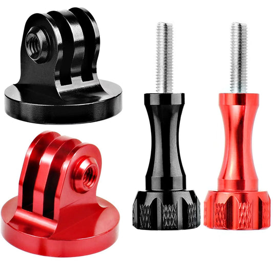 Niewalda Alumium Tripod Mount Adapter, Gopro Threaded Adapter,Action Camera Tripod Adapter Compatible with GoPro Max, GoPro Hero, DJI Osmo Action