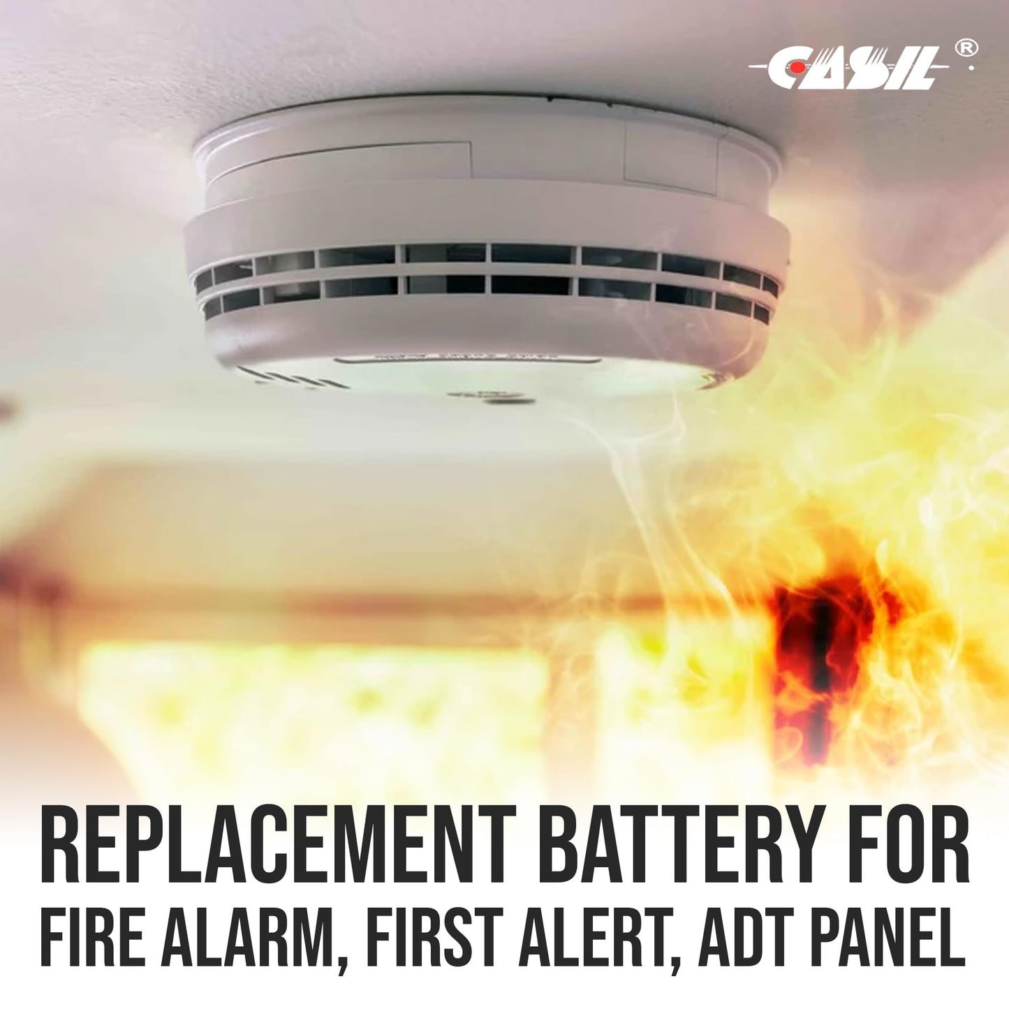 CASIL 12V 7AH CA1270 First Alert ADT Alarm Battery