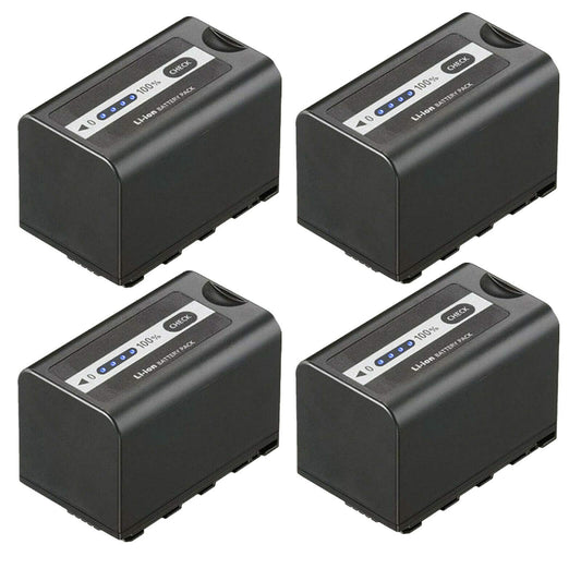 Kastar 4-Pack Battery Replacement for Panasonic AG-VBR59 AG-VBR59G, AG-VBR89 AG-VBR89G, AG-VBR118 AG-VBR118G, VW-VBD29, VW-VBD58 VW-VBD58PPK
