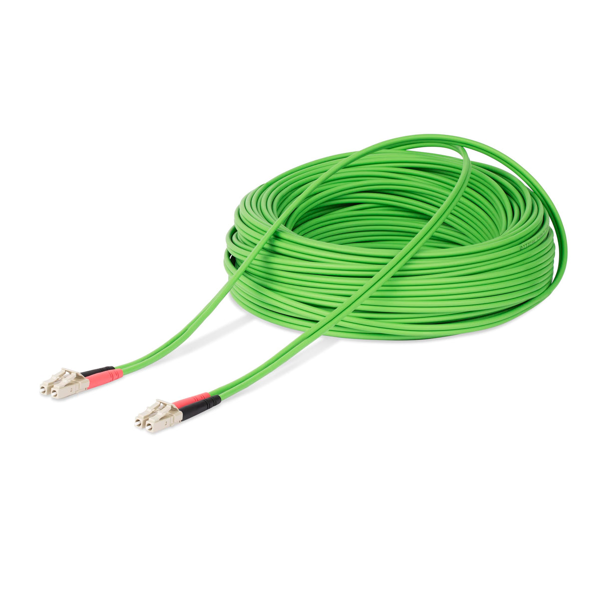 StarTech 82ft/25m OM5 Multimode Fiber Cable, LC to LC, 50/125 Duplex LSZH