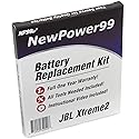 NP99sp Battery Kit for JBL Xtreme2 Speaker with Tools, Video Instructions and Long Lasting Battery from NewPower99