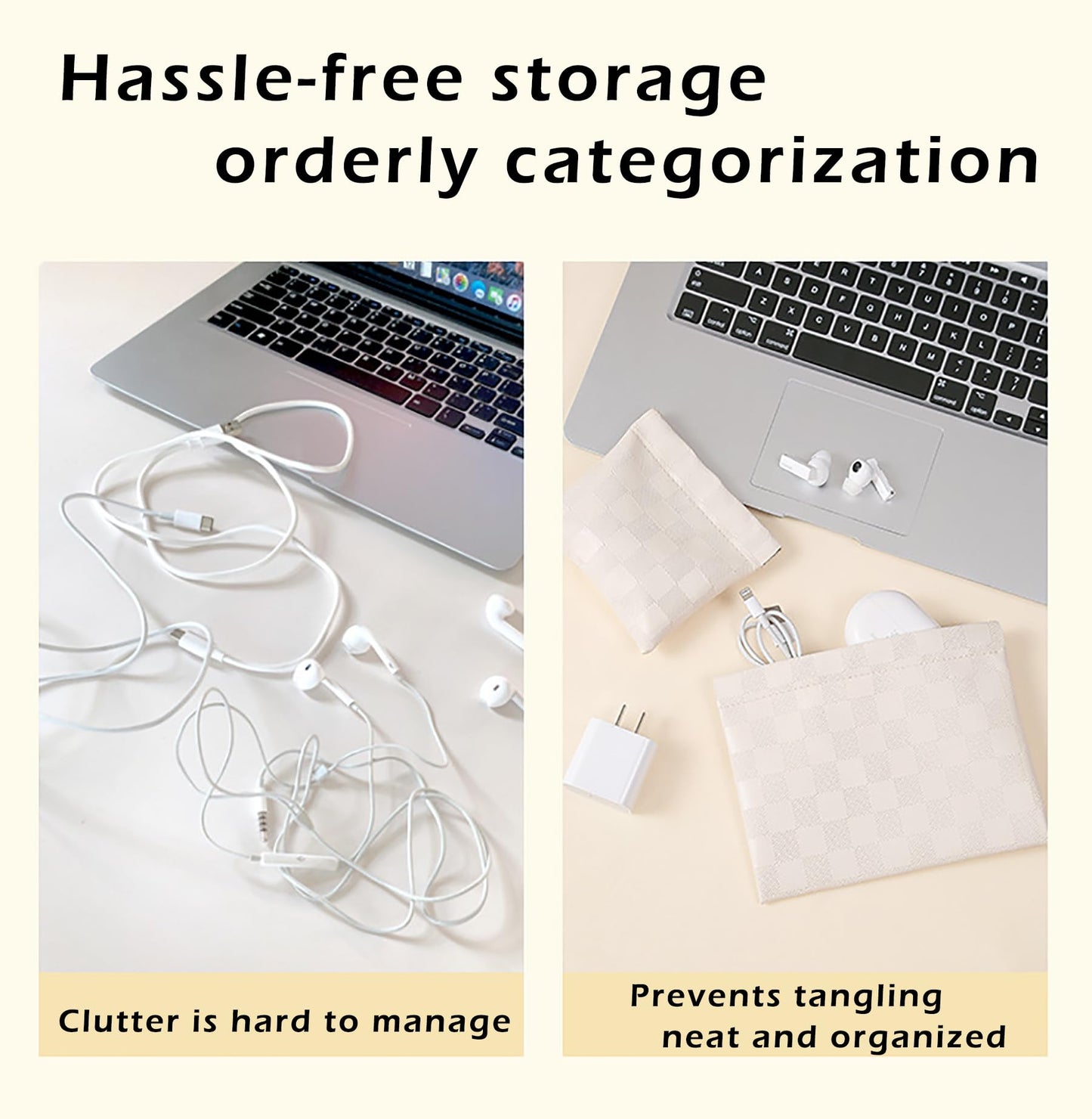 HIGH FIT Leather Pocket Cosmetic Bag – Small Self-Closing Makeup Pouch for Women, Coin Purse, Lipstick & Travel Accessories Organizer