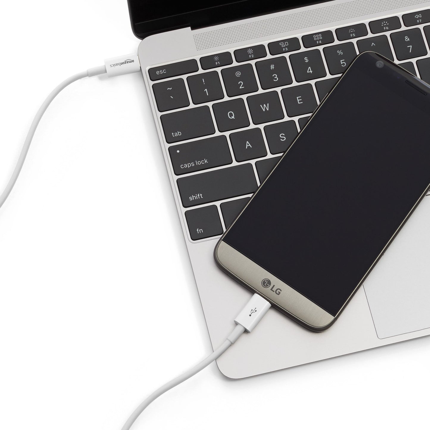 Amazon Basics USB-C to USB-C Fast Charger Cable, 480Mbps Speed, USB-IF Certified, for Fast Charging Apple iPhone 16/15, iPad, MacBook, Samsung Galaxy