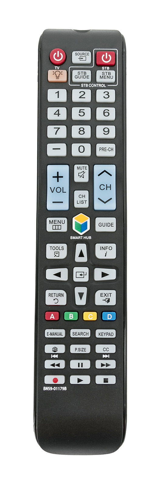New BN59-01179B Replace Remote fit for Samsung Smart LED 3D TV UN46H7150AF UN48H8000AF UN50HU8500F UN55HU8500F UN60H7100AFXZA UN60H7150AF UN65HU8500F