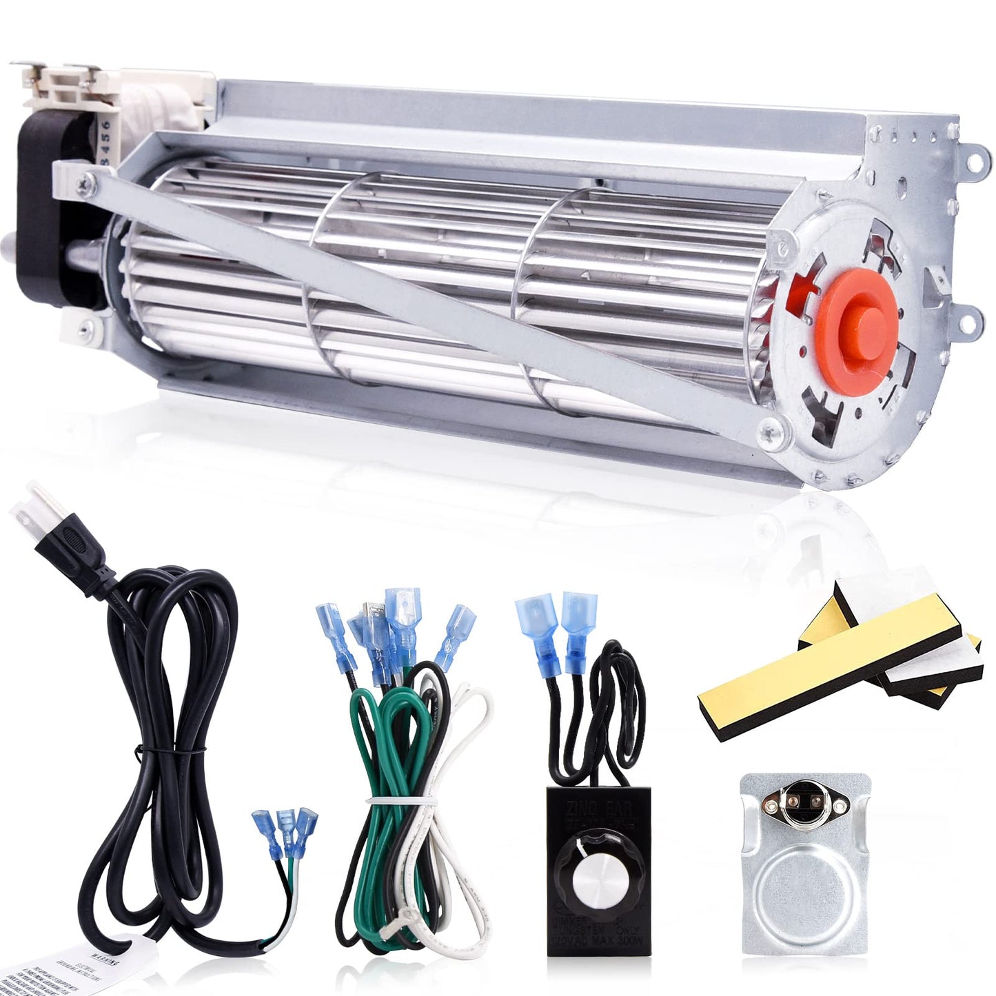 GFK4B Blower Fan Kit for Heatilator NDV4236I, Temco, Majestic, Lennox, Monessen, CFM, Vermont Castings Fireplaces, Rotom HB-RB74K R7-RB74K. FK4 GFK4A