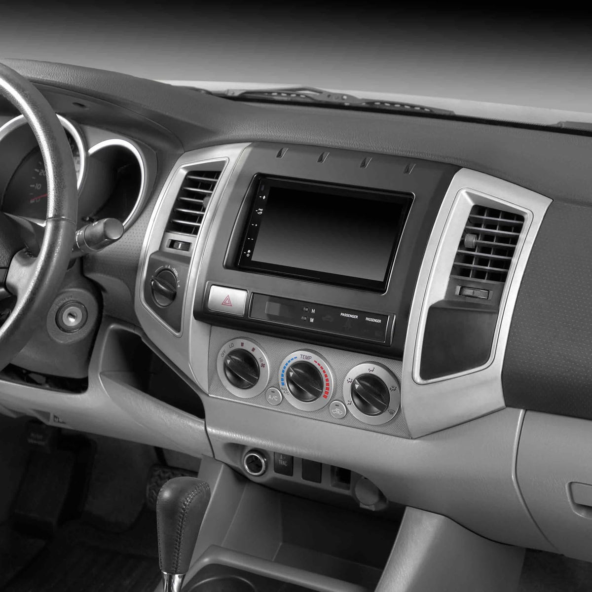 Metra Double DIN Dash Kit for Toyota Tacoma 2005-2011, Black