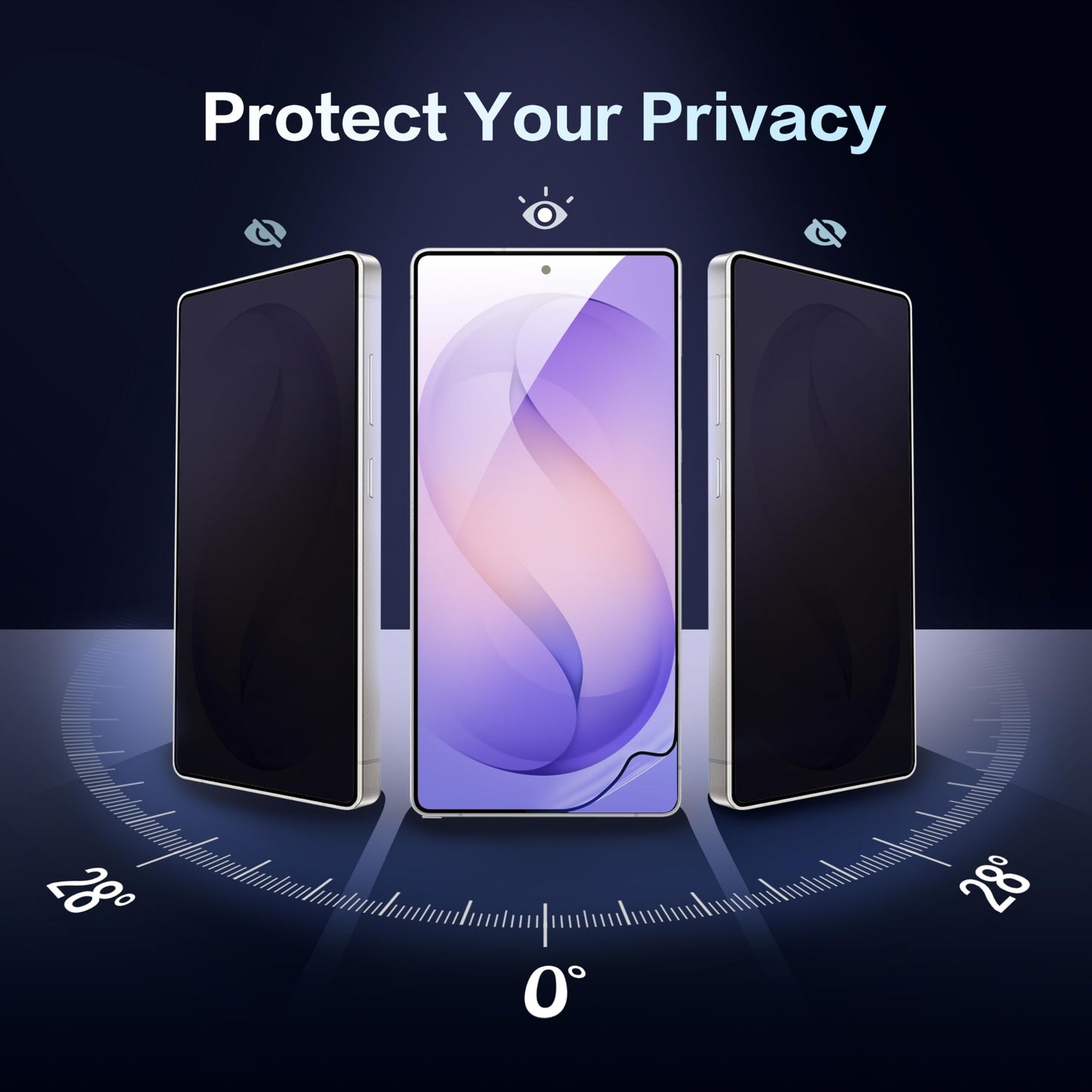 Shifu.Zan 2 Pack for Samsung Galaxy S26 Ultra Privacy Screen Protector