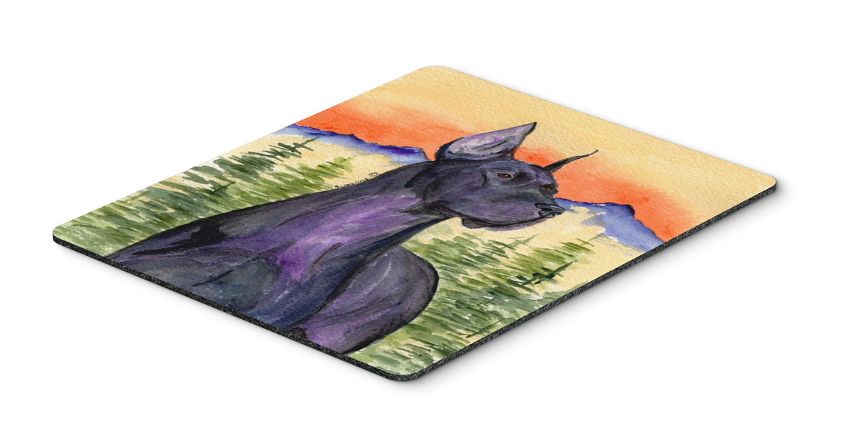 Caroline's Treasures SS8642MP Great Dane Mouse Pad, Hot Pad or Trivet for Home Office Gaming Working Computers Laptop Mouse Mat,Washable Large