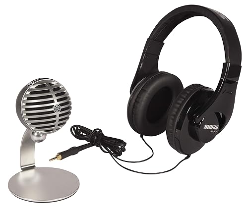 Shure MV5 Digital Condenser Microphone Bundle